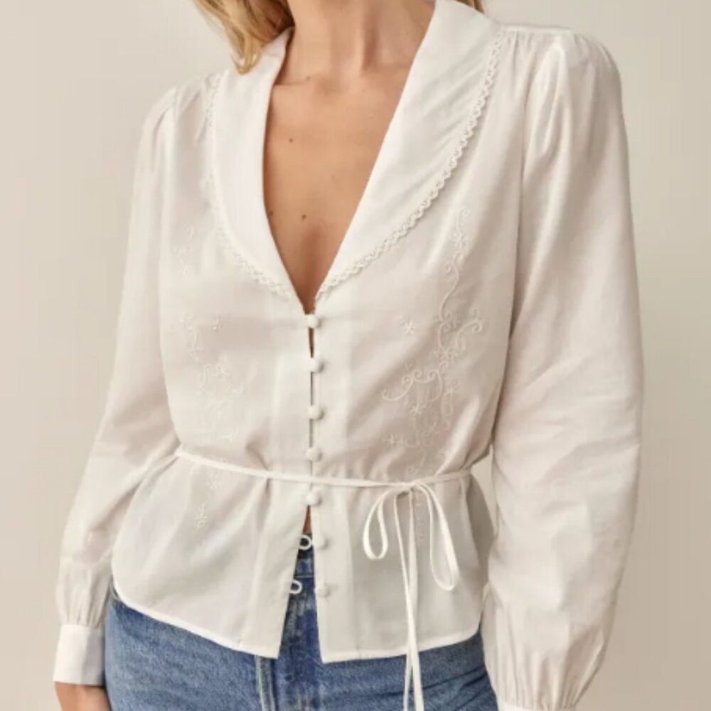 Reformation Barbara Top XS - brand new, never worn